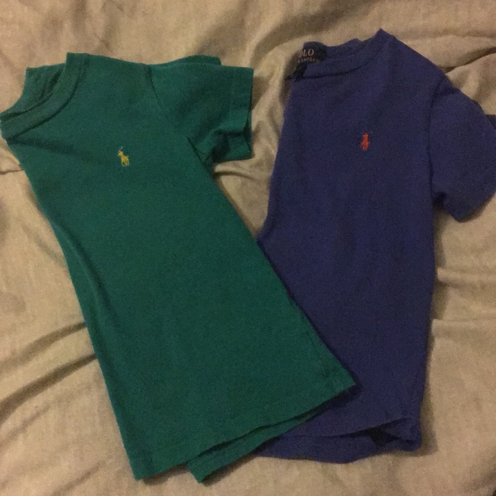 2 size 4t Ralph Lauren t shirts